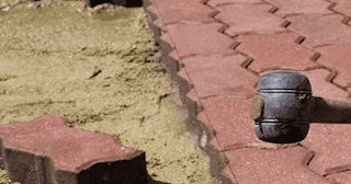 Укладка плитки на песок в Химках в октябре