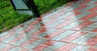 Профессиональная укладка цементной тротуарной плитки в Химках в октябре