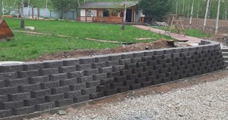 Установка подпорной стенки в Химках: качество и цена от 2851 руб.