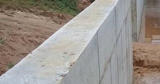Строительство подпорной стенки из бетона в Химках в октябре